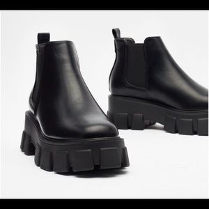 Nasty Gal Faux Leather Boots